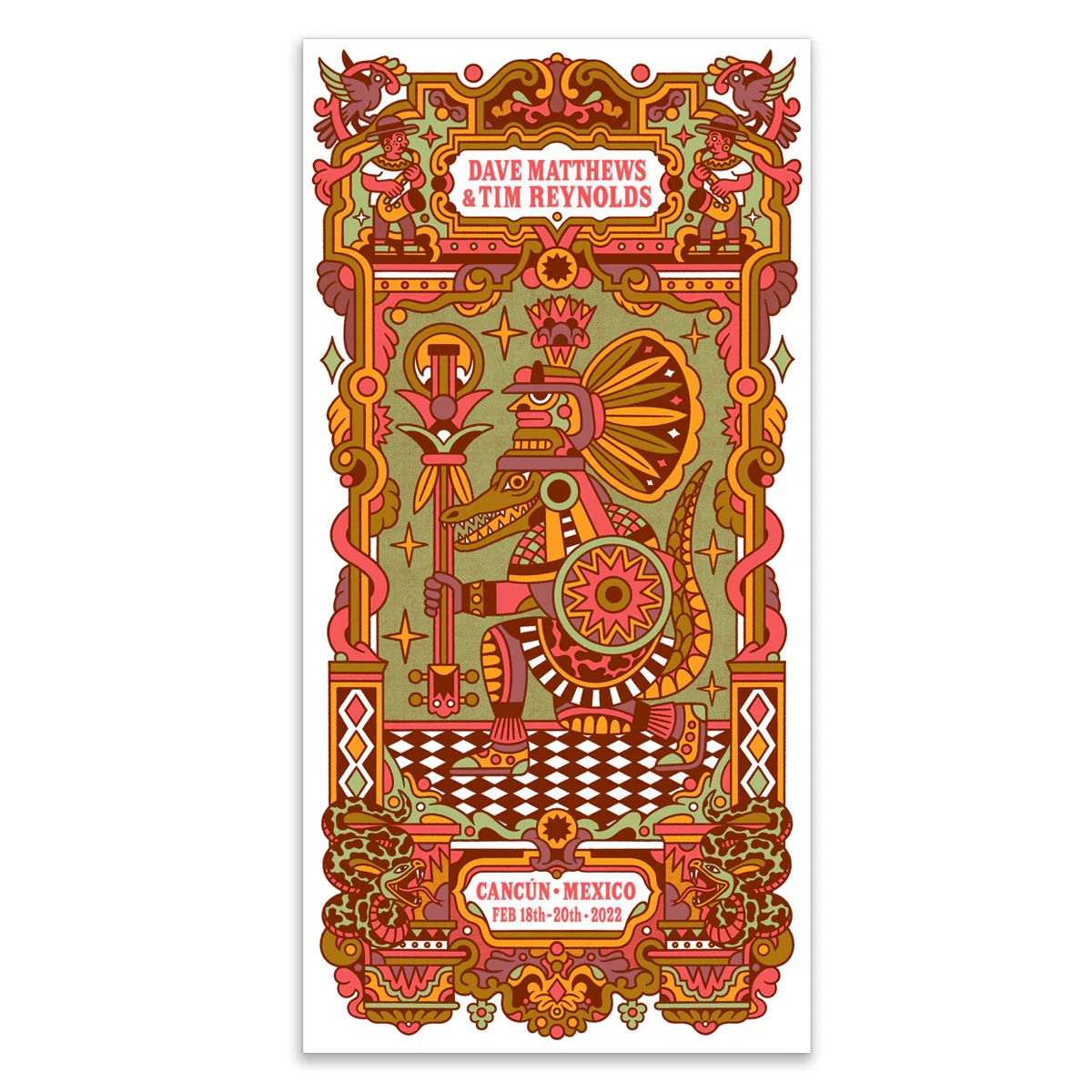 Dave & Tim 2022 Event Poster - Triptych N3 Panel