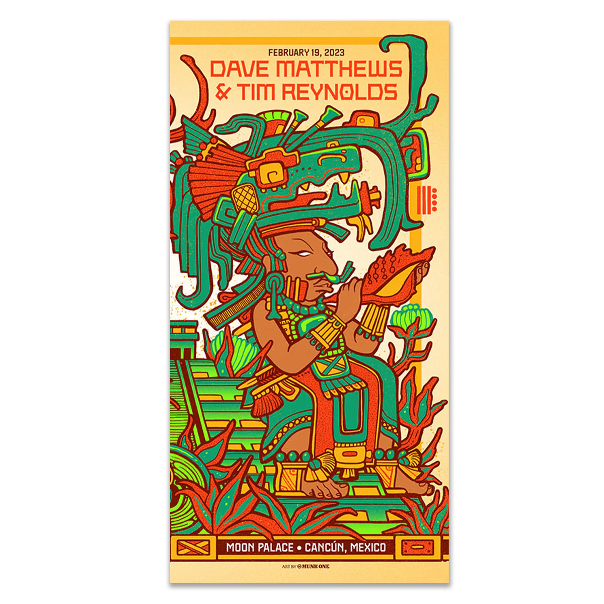 Dave & Tim 2023 Event Poster - Triptych N3 Panel