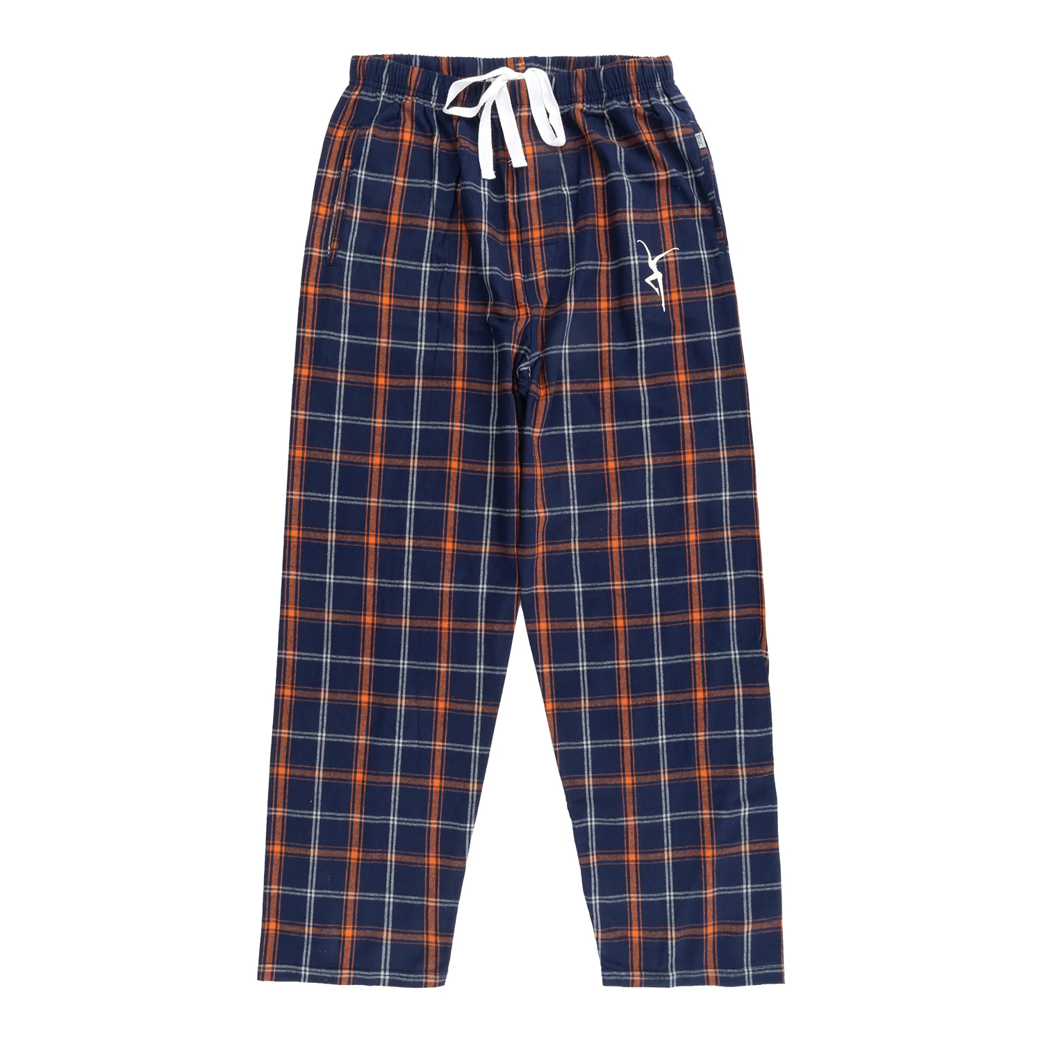 DMB Flannel Firedancer PJ Pants - Navy/Orange