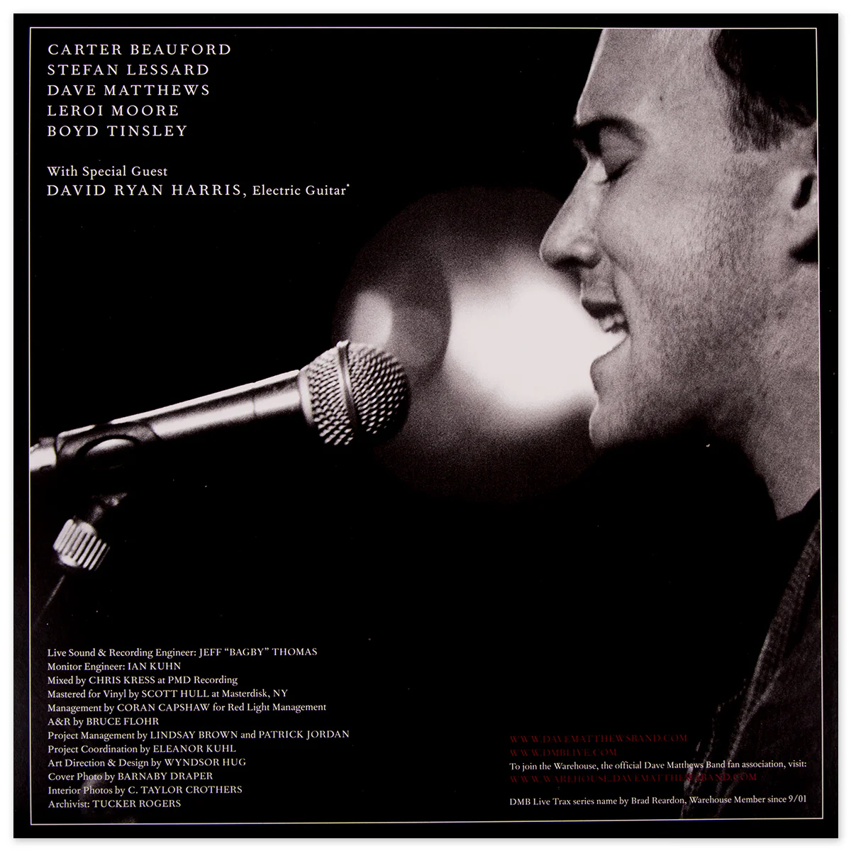 DMB Live Trax Vol. 05: 08/23/1995 - Meadow Brook Music Festival - 4 LP Set - Image 6