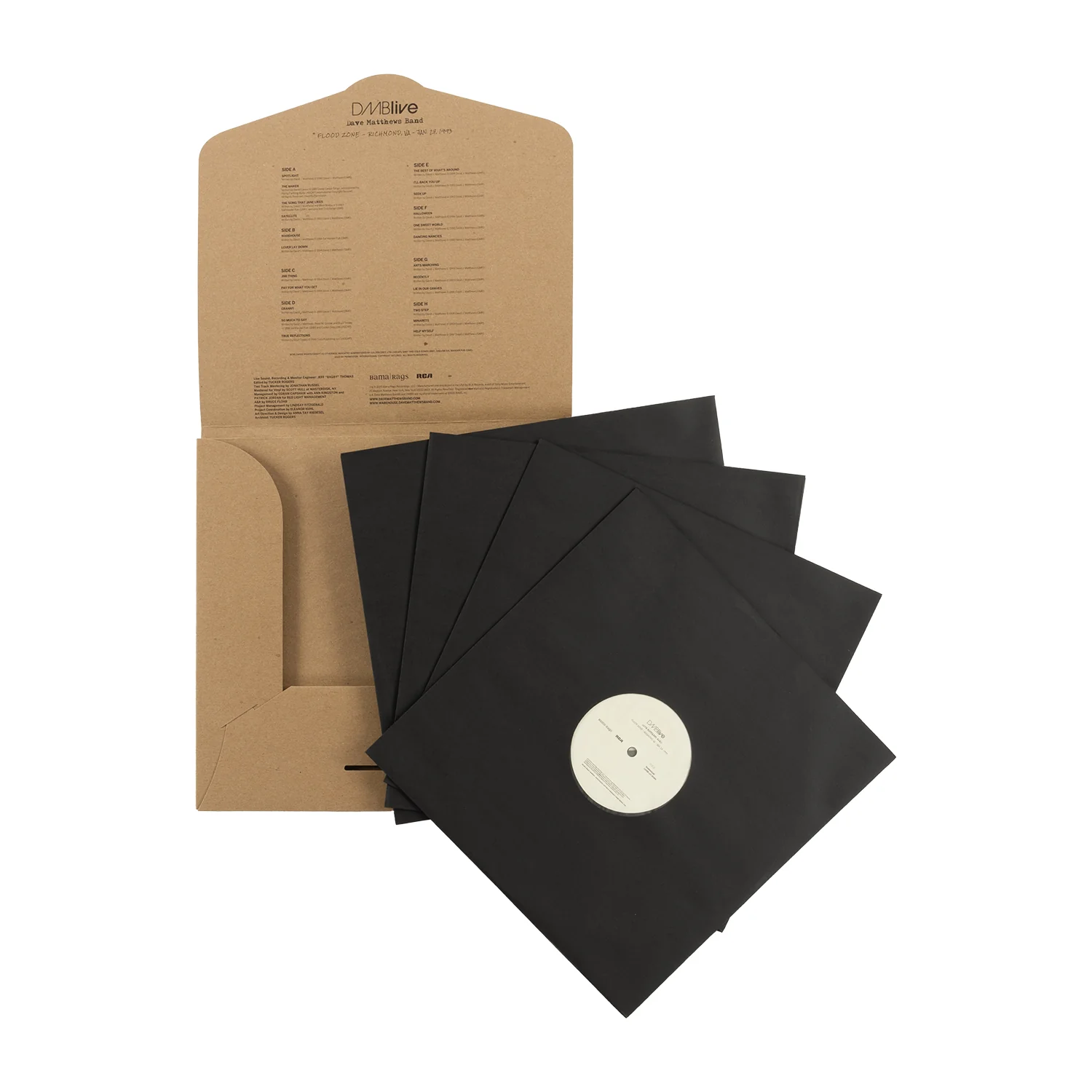 DMBLive - Flood Zone - Richmond, VA - 01/27/1993 - Vinyl - Image 5