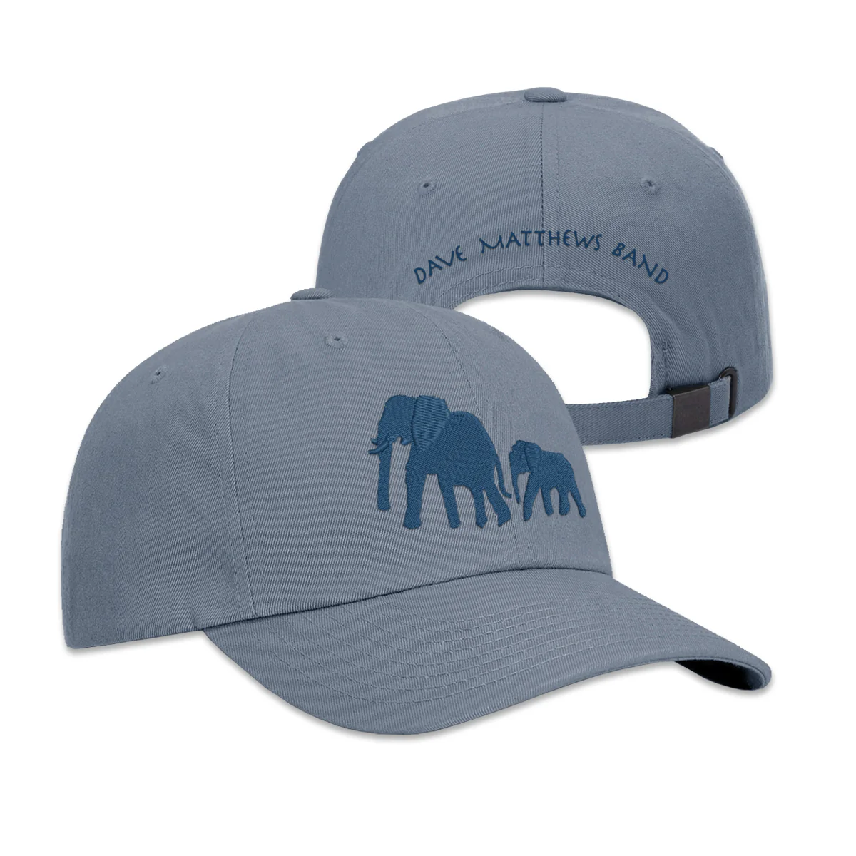 Elephant Dad Hat (Slate Blue)